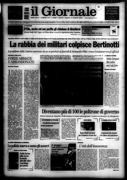 Il giornale : quotidiano del mattino